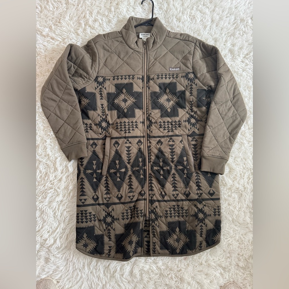 ARIAT LONG QUILTED COAT